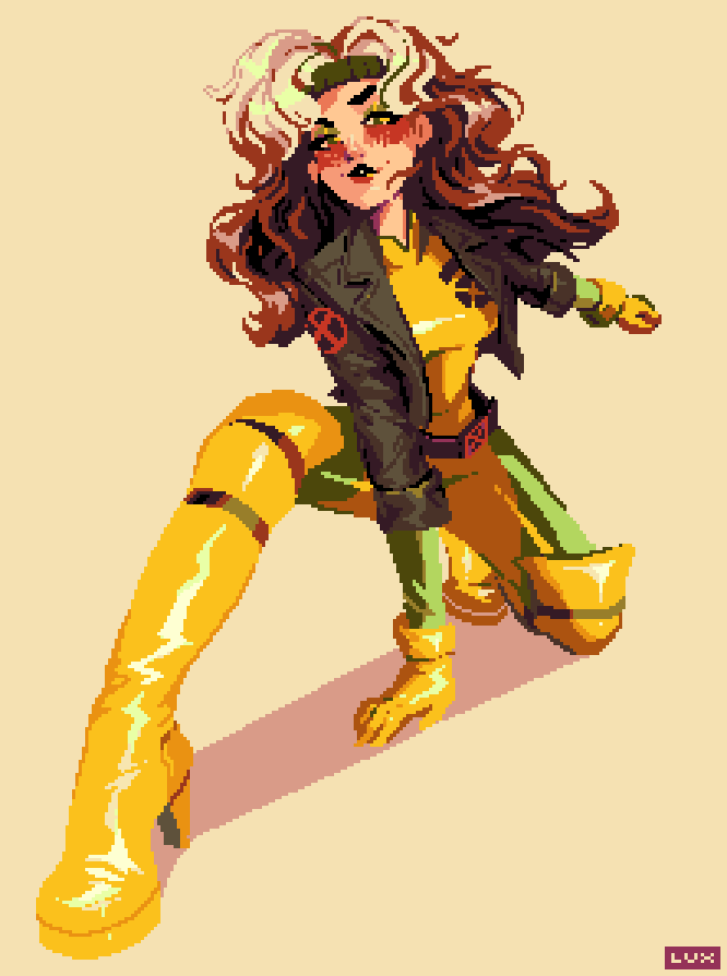 「Rogue from X-Men」|Luxのイラスト