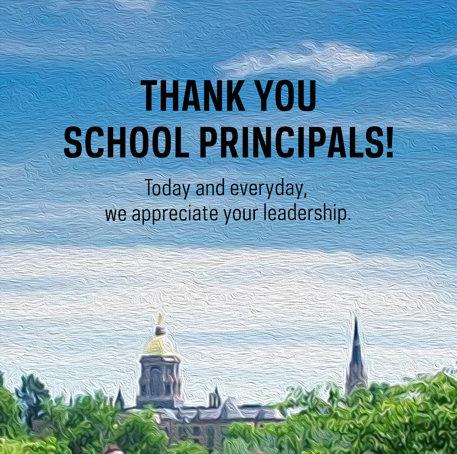 ACE at ND on X: “Today is School Principals' Day! We are grateful