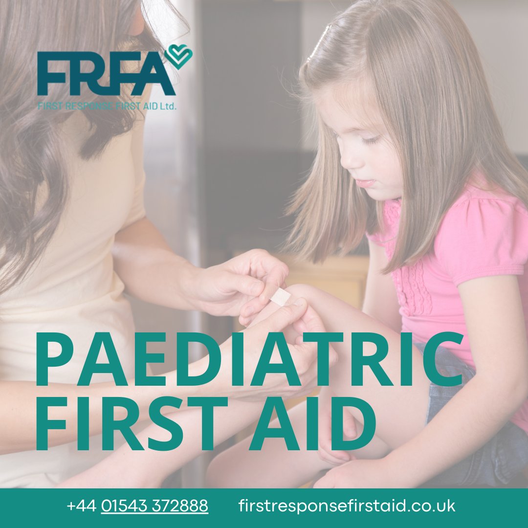 Are you dedicated to providing the best care in your childcare setting? Our Paediatric First Aid courses are tailor-made for professionals like you! 
firstresponsefirstaid.co.uk/first-aid-cour… 
#firstaid #firstaidtraining