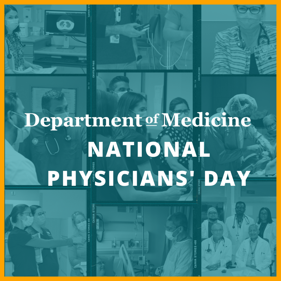 Today on #NationalPhysiciansDay, we are celebrating all physicians and your hard work and dedication to health care. You are truly amazing for the work that you do throughout research, innovations, education, and patient care. 💕 Tag '@' a physician to acknowledge today.