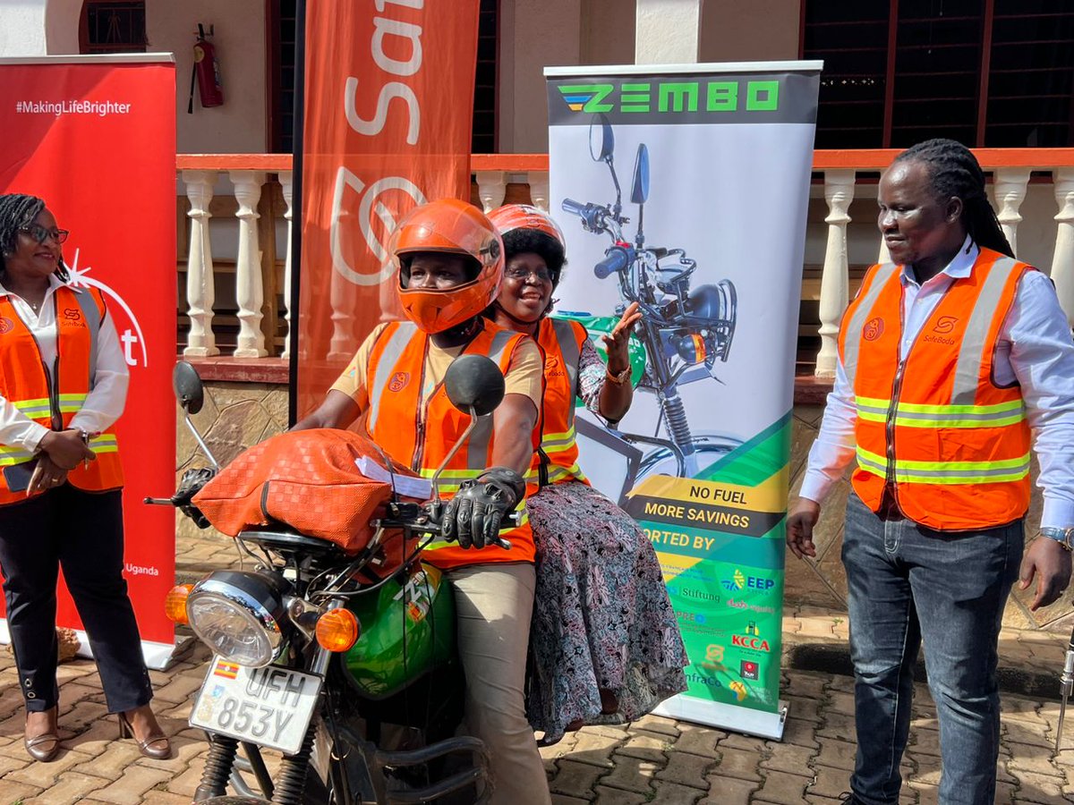 E-mobility shaping up uniquely and beautifully in Uganda. Enhancing safety, environmental custodinadhip, business improvement and value chain growth and Networking. On 30/04/2024 I presided over the launch of SafeBoda's EV-Tier, marking a major milestone. #MakingUgandatheBest