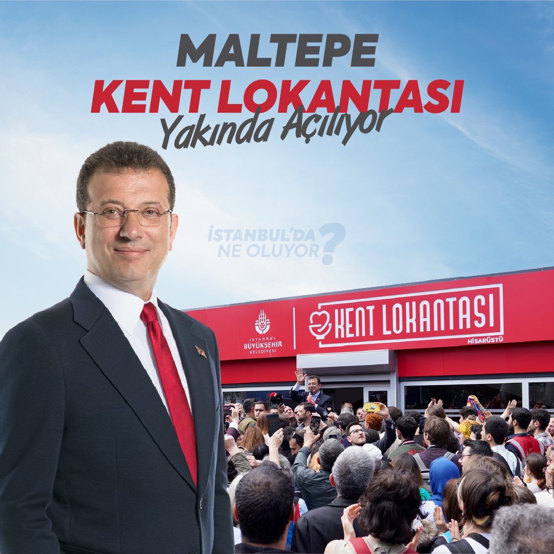 Maltepe kent lokantası yakında açılıyor.