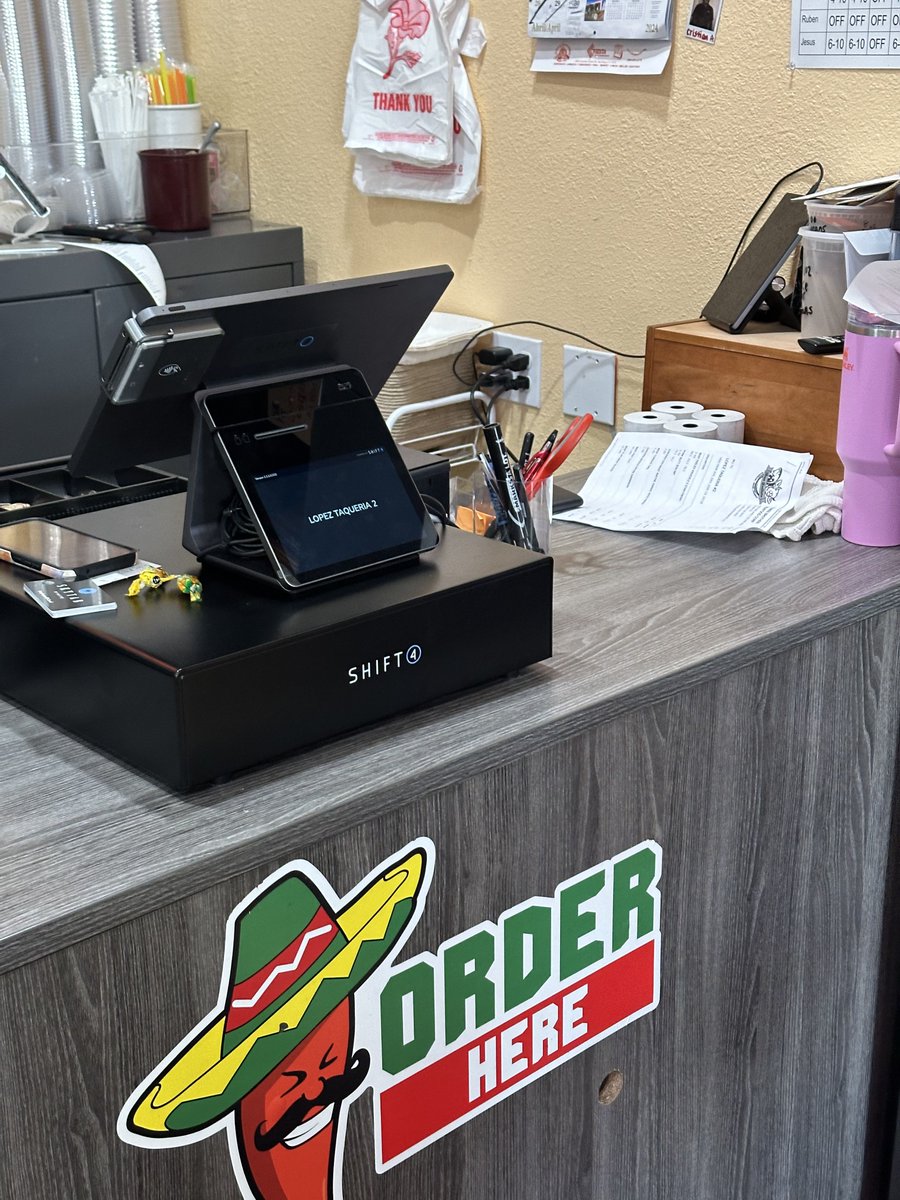 Lopez Taqueria 2  just joined the @Shift4 family as they switched to @SkyTabPOS with tech Eric