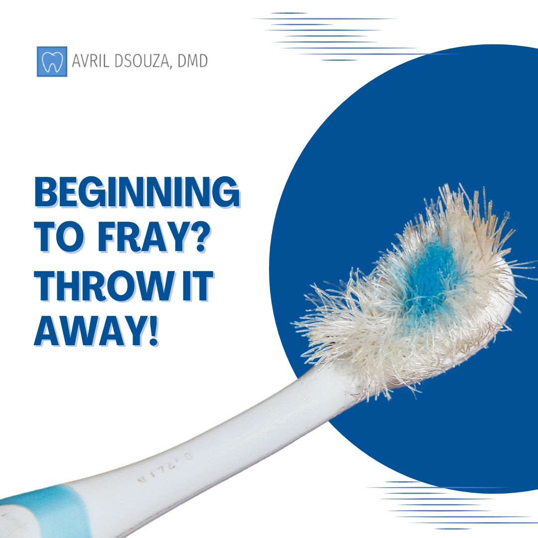 Your smile deserves the best! Remember to replace your toothbrush every 3 months and if it’s beginning to fray, throw it away. #ToothbrushReminder #FunFact #OralHealth  #dentist #dentalcare #avrildsouzadmd #cosmeticdentist #ortho #orthodontist #pediatricdentist #ny #nydentist ...