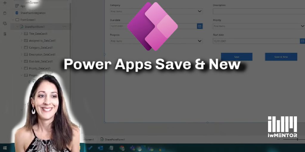In my blog post, learn how to create buttons for Save & New functionality in a #PowerApp. There's a video, too!
✅✅☁☁
#Microsoft365
#SharePoint