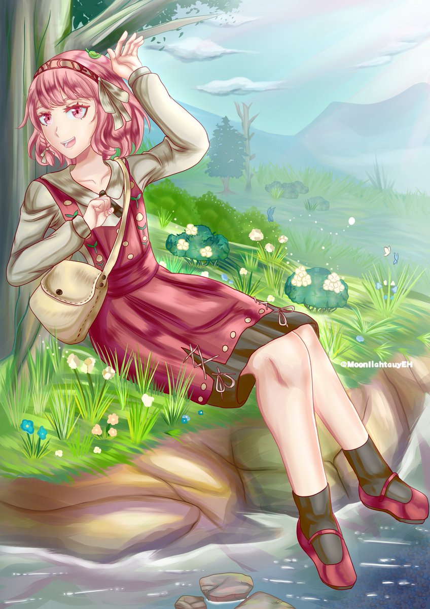 Get some fresh air and eat some grass with Lapis! From the fire emblem game.