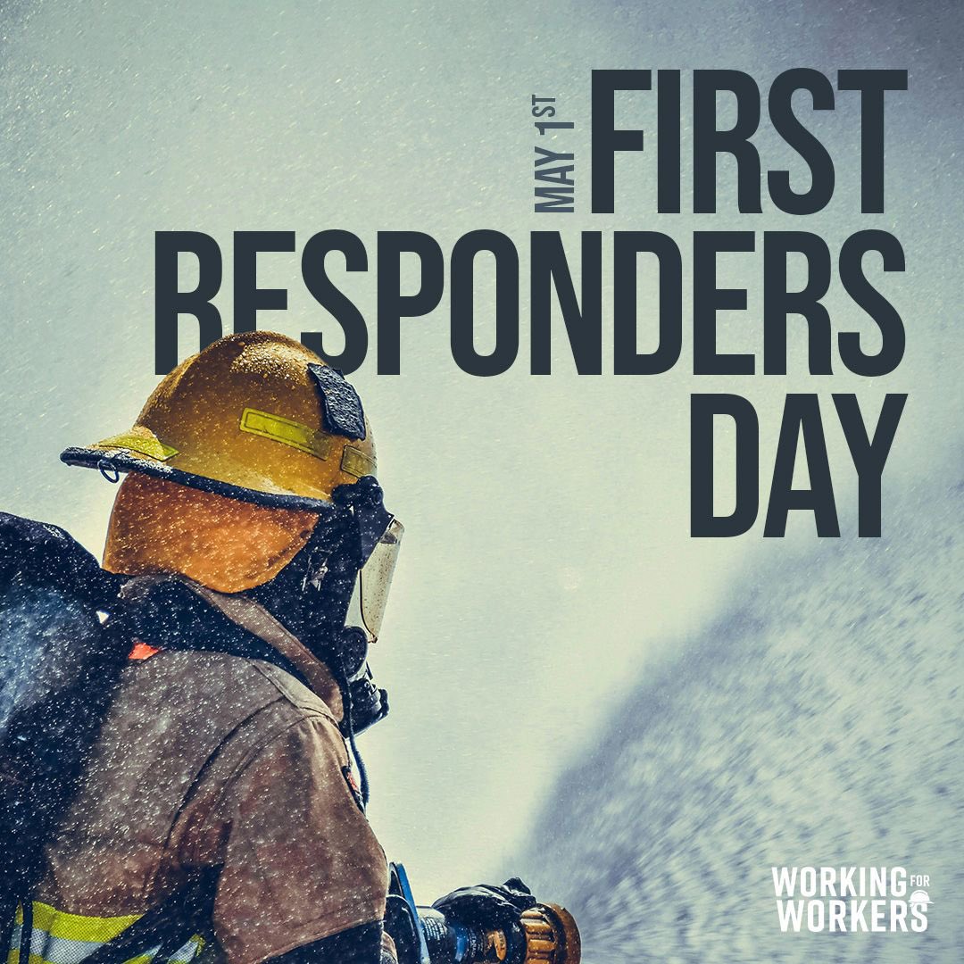 While others run away from danger, first responders run toward it. On this National First Responders Day, and every day, I want to thank our frontline heroes that work tirelessly each and every day to keep our families and communities healthy and safe.🙏
