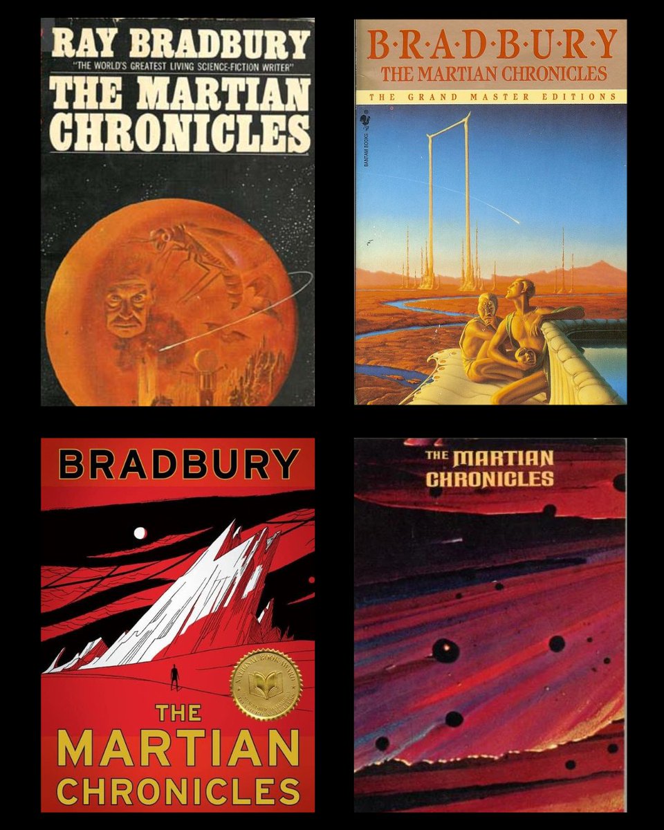 Did you know Ray Bradbury's amazing short story collection, The Martian Chronicles, turns 74 this month? What's your favorite story from this extra spacey selection? Tell us in the comments. #RayBradbury #Books #BookPublications #BookAnniversaries