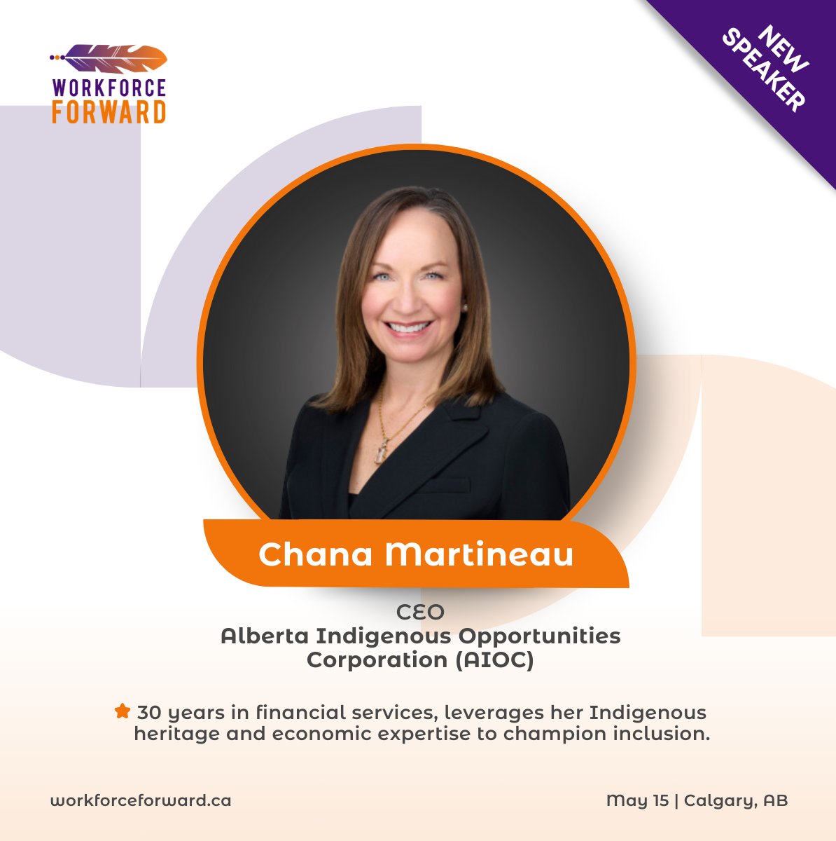 Help us in welcoming a special addition to Workforce Forward | WEST this year! 👏👏

🎤 Learn more about Chana and her panel at 👉 hubs.la/Q02vLmx00