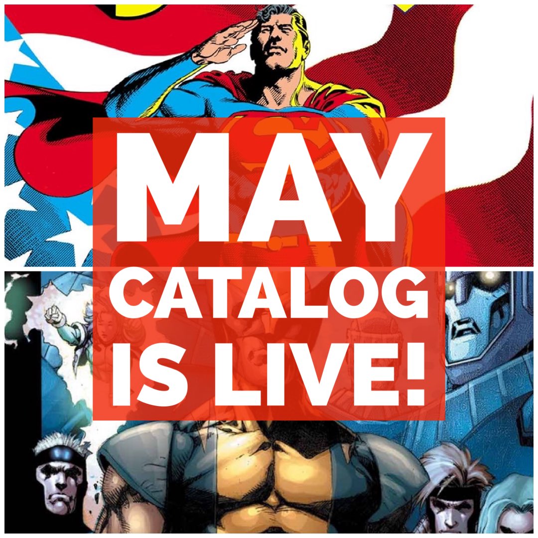 The May Catalog is LIVE! Get at those new books! cheapgraphicnovels.com/may-2024-catal…