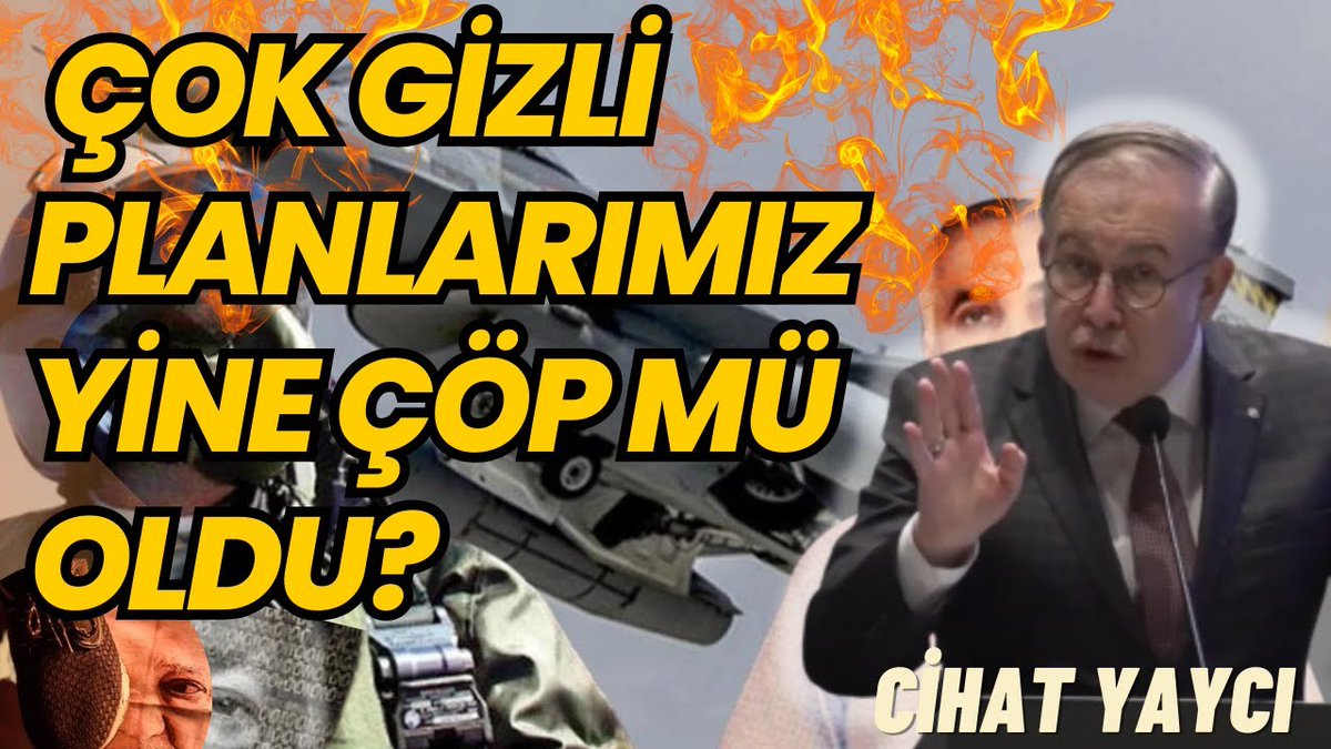 🚨 Cihat Yaycı anlatıyor: ÇOK GİZLİ PLANLARIMIZ YİNE ÇÖP MÜ OLDU💥 ✍ @turkdegs 🔗 youtu.be/Z3_xnfh10wI?si…