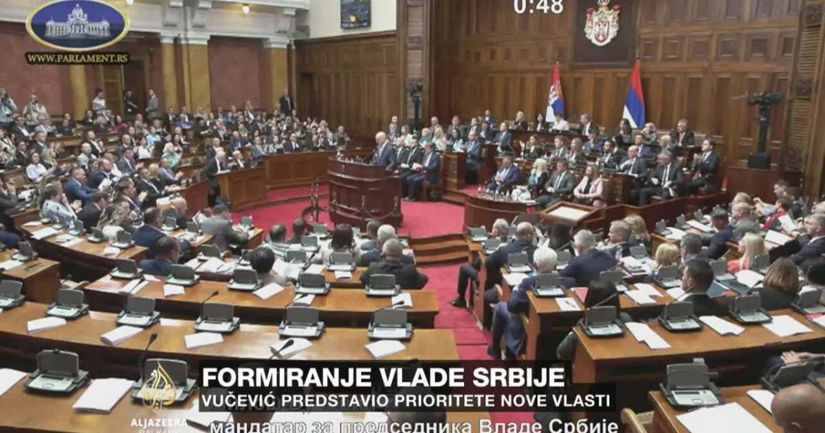 Nacionalna sigurnost i nastavak ulaganja u vojsku prioriteti nove Vlade Srbije ajb.me/5jv46h