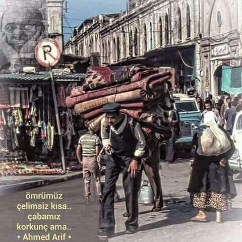 Belinde Diyarbakır kuşağı Zulasında kimbilir hangi hınç, Hangi mısra. Yürür namus bildiği yolda Yürür yine de yalın ayak Ve Ayakları yanarak. Ahmed Arif