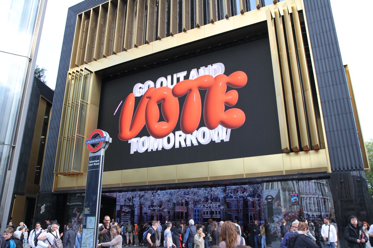 The London Elections aren’t about *them*, they’re about you! 🙌 So make sure to go out and vote tomorrow ✅ Brilliant to see this partnership between @MyLifeMySay x @OuternetGlobal #GiveAnX 🗳️
