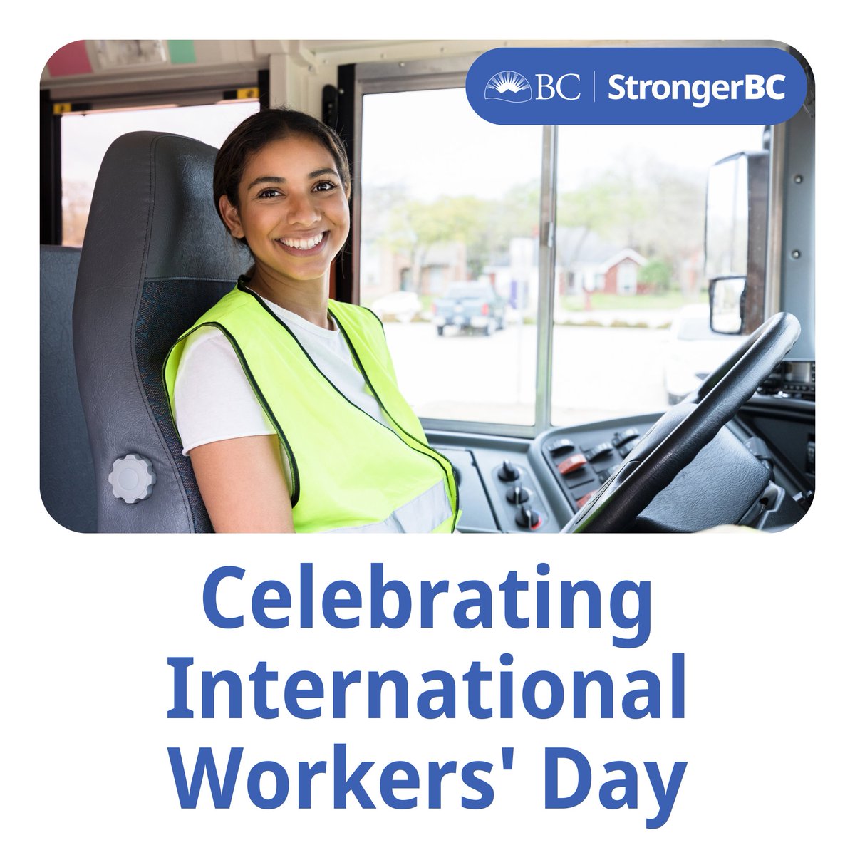 On International Workers’ Day we honour hard-working people in BC. We acknowledge the labour movement that is responsible for many of the essential rights workers have today. To all workers in BC: thank you for your dedication to building our province now and into the future.