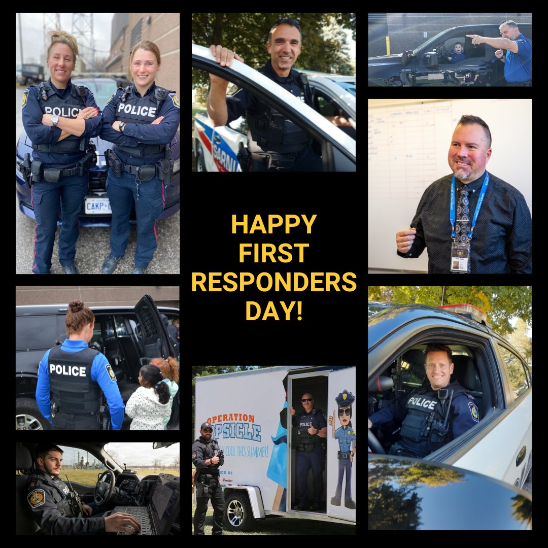 May 1st is First Responders Day.  Today we share our pride and gratitude with our Sarnia Police Service first responders, along with our colleagues across the City of Sarnia who have dedicated their lives to public service.

The safety and well-being of a community is a shared…