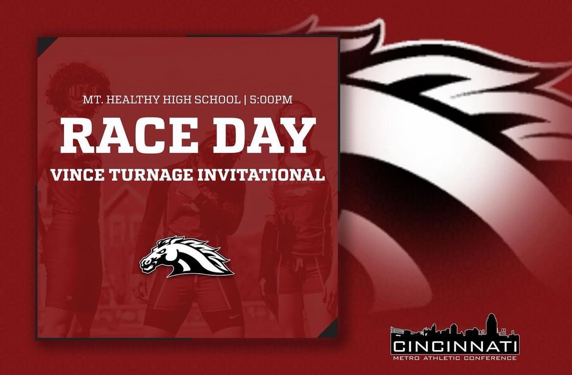 Mustangs T&F headed to Mt. Healthy today! Field Events begin at 4:15pm and running events begin at 4:45 🏃🏽‍♀️🏃🏾 #GoWest 🐎
