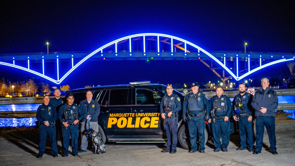 On this day in 2015, the Marquette University Department of Public Safety became a commissioned police department. We're thankful to @MarquettePD for their public service to our campus community every day.