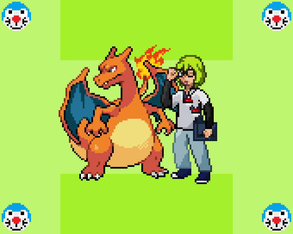Delta_K7's tweet photo. So... voltei a fzr pixelart
Embora ainda não esteja solto das minhas bases, tbh acho que evolui muito mais do que eu esperava.
Além disso, a partir de agr vou começar a usar apenas sprites oficiais dos pokémons, ou seja apenas pokémons da 1°-5° geração. https://t.co/x1WPlwbL0K