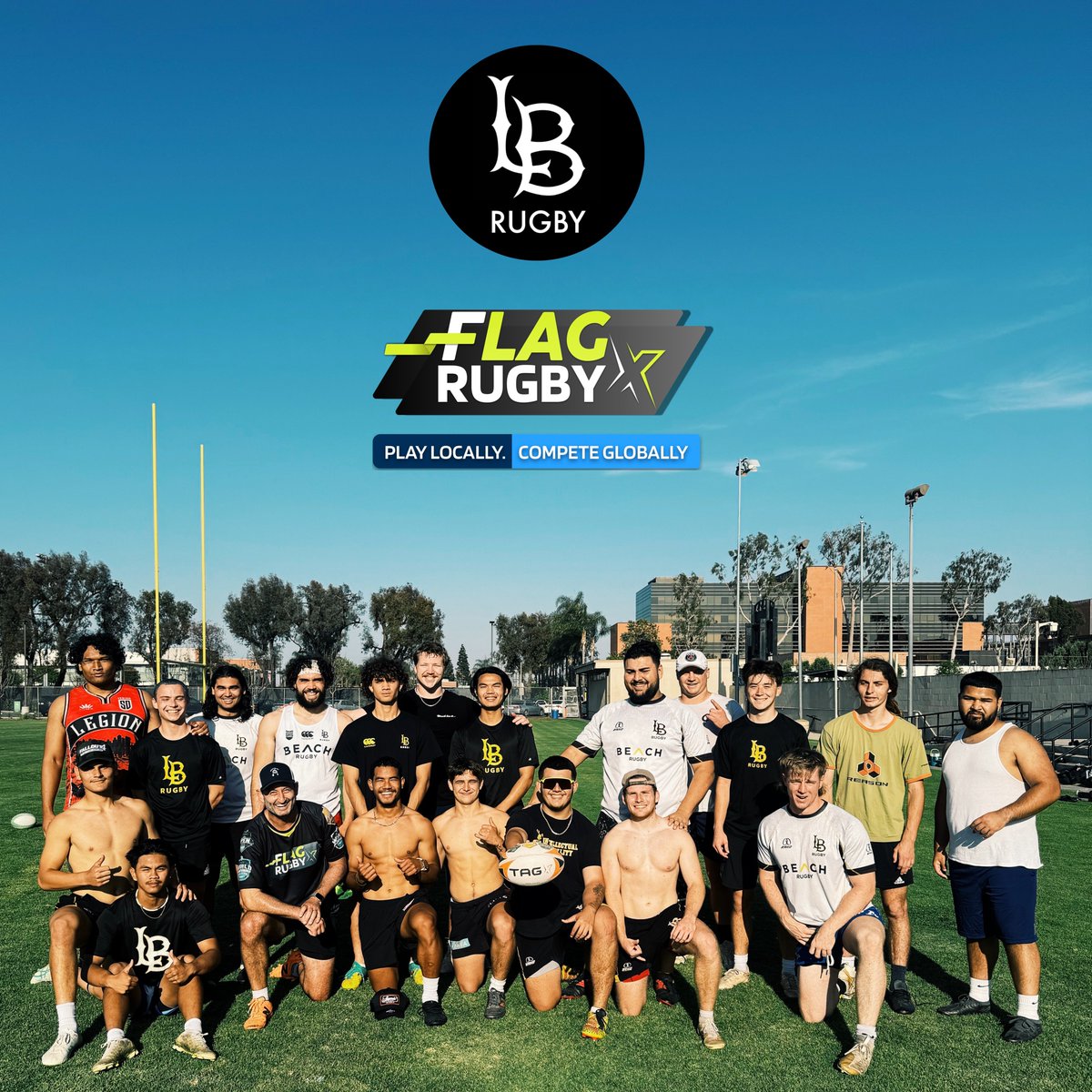 Awesome Flag X event at @LB49erRugby with these Sleek Sensations! Plenty of highlights, lots of laughs and some Champagne Rugby 🎥 ➡️ tagxinternational.com @SpeedSt11ck