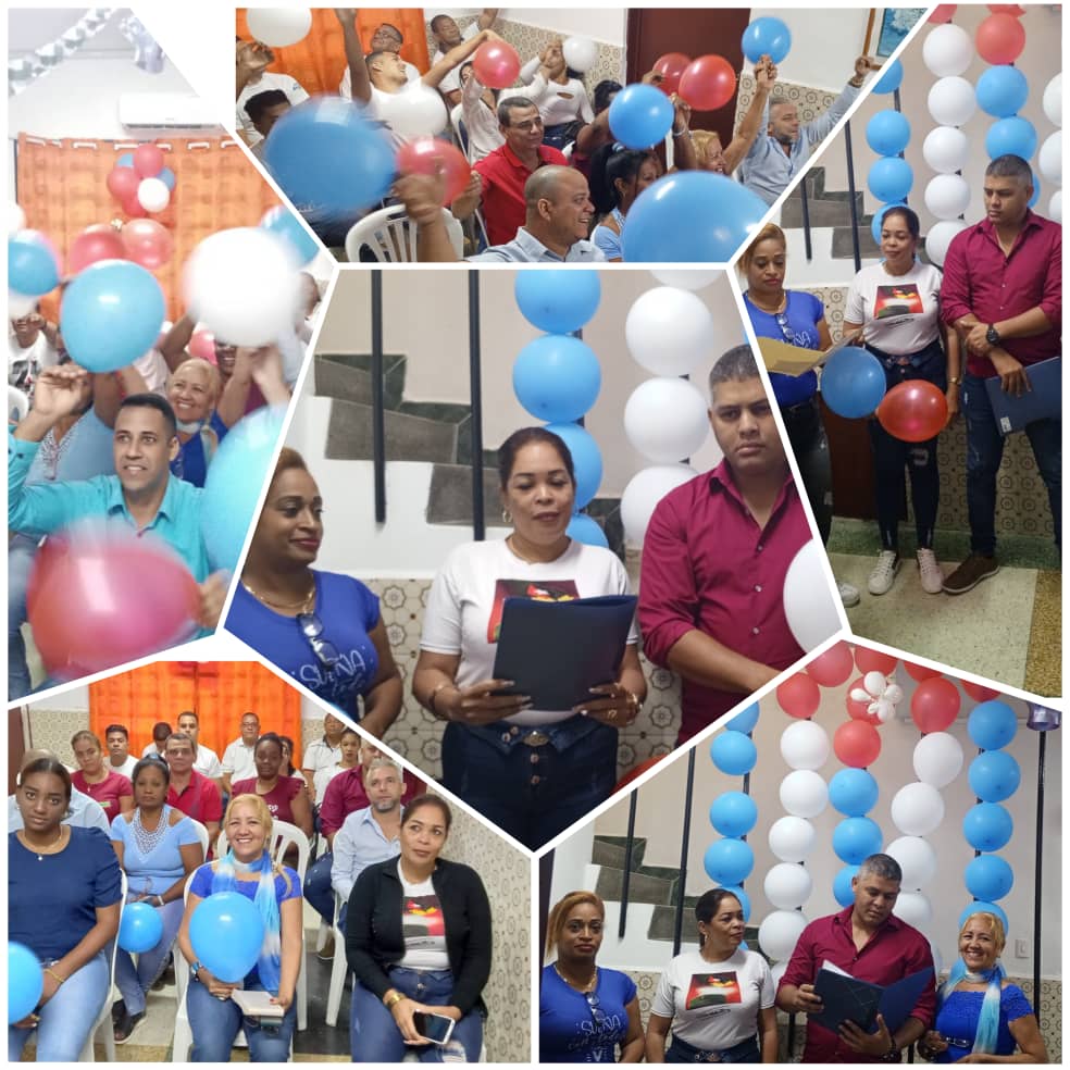 cubacooperaven's tweet photo. Cursistas de la Primera Edición del Entrenamiento Nacional de Cuadros de la MMCVEN conmemoraron el Primero de Mayo y acompañaron desde la visualizacion el acto en la patria. #CubaPorLaVida #PorCubaJuntosCreamos https://t.co/EFXsJZ2p8t