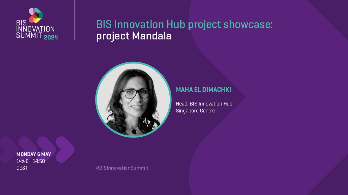 At the #BISInnovationSummit, @DimachkiMaha presents Project Mandala, exploring the feasibility of encoding jurisdiction-specific policy and regulatory requirements into a common protocol for cross-border use cases bis.org/events/bis_inn…
