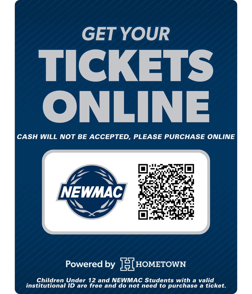 Save time at the gate and purchase your tickets ahead of time for NEWMAC Men's and Women's Lacrosse Championship action this week! Purchase here ➡️ ow.ly/48YY50Ru0WC #GoNEWMAC // #WhyD3