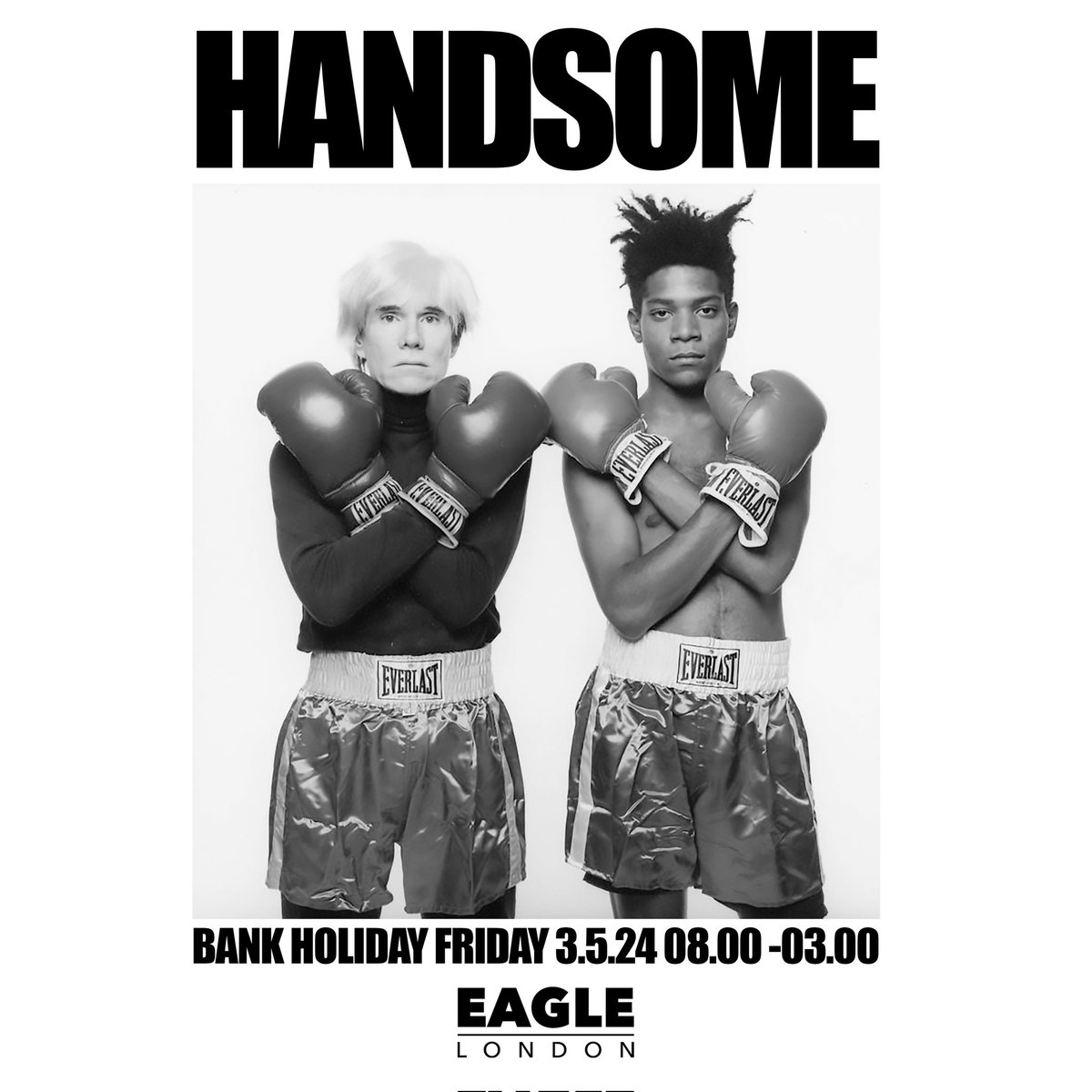 This Friday Handsome House Party is serving up TONS of 👌G-orgeous👌 tunes with Martyn and @jamiebulldj on the decks. Get your bank holiday going the right way - with a banging night ❤️ Happy Hour drinks 8-10pm. Open 8pm - 3am. 🎟️ TICKETS eaglelondon.com/event-details/… - £8