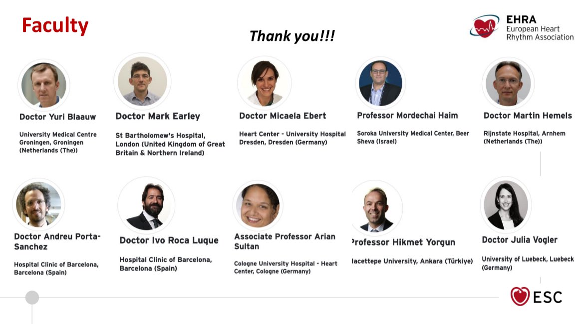 <24 hours to start the #EHRA course for Interventional Exam in Budapest!! An honour to Co-chair with @AriSultanEP and to have on board abd amazing faculty! @DrHemels @aportasanchez @micaela_ebert @hikmetyorgun Mark Early, Moti Haim and Julia Vogler #EHRApresident @hospitalclinic