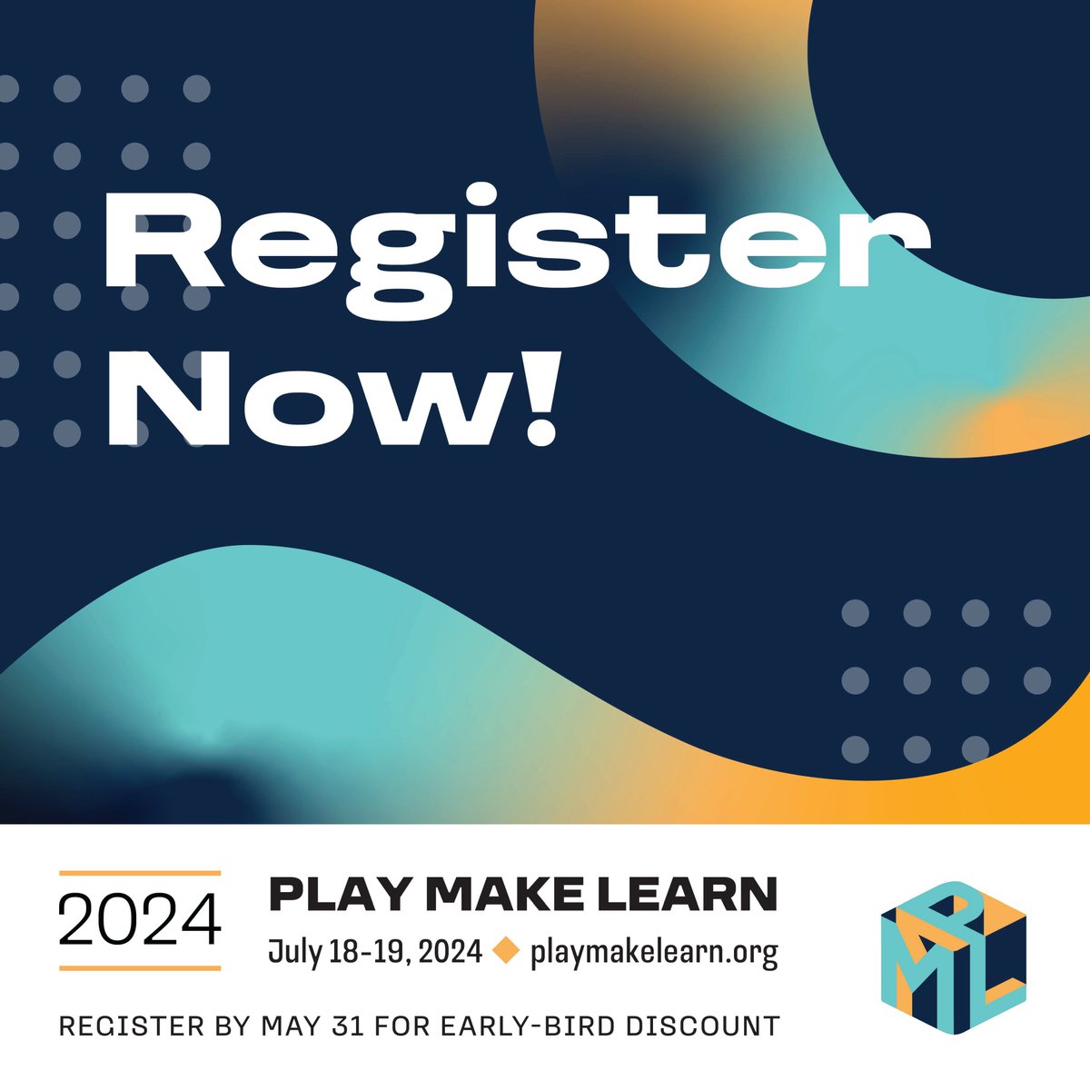 Early-bird registration for @Play_Make_Learn is open now. Reserve your place in a pre-conference workshop. #makered #tinkering