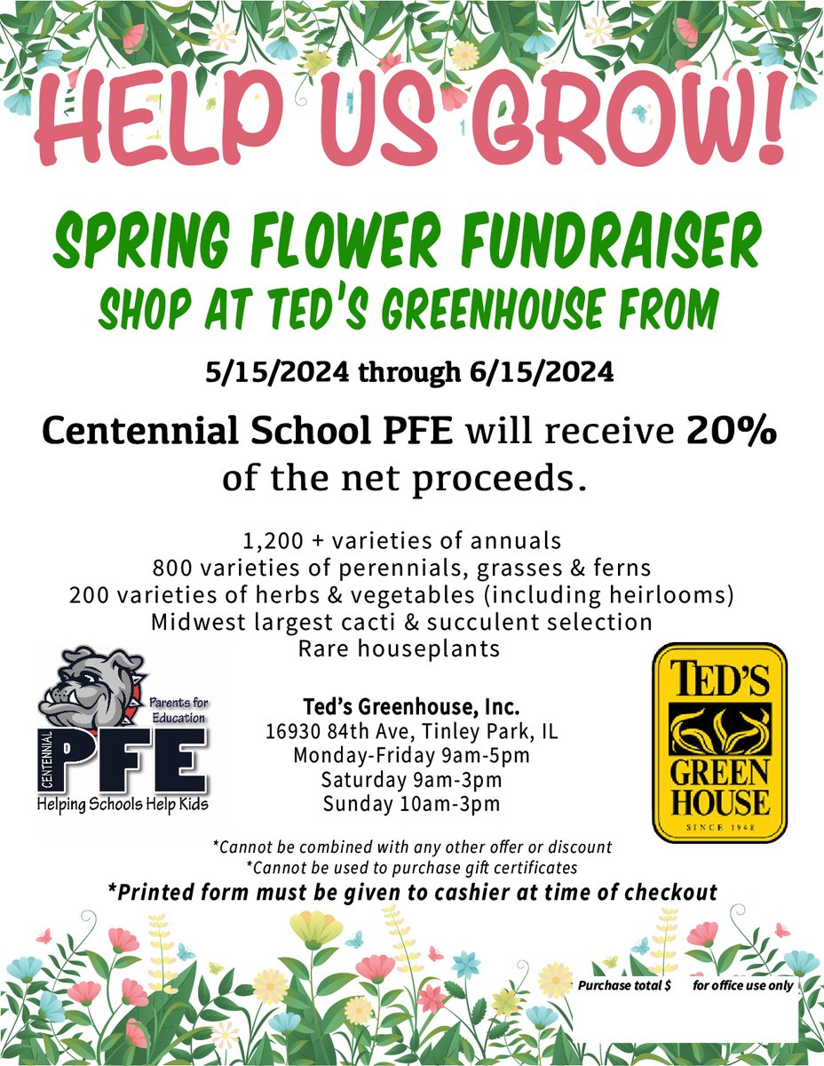 Mark your calendar for 5/15 and start planning your summer garden!  #pawpride #osd135