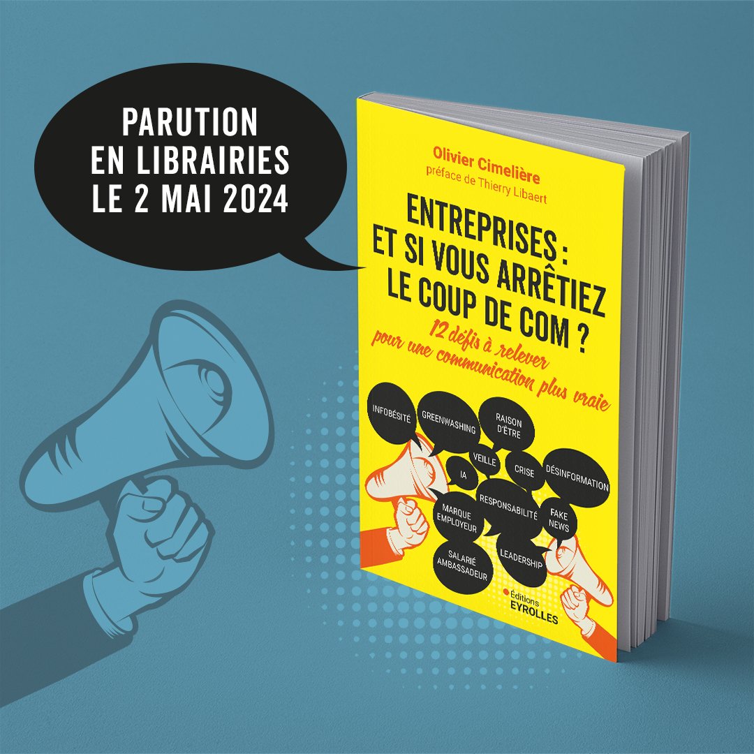 🎯[Jour J - Mon livre arrive en librairies] 🎙️Radicalités, fake news, veille sensible, com de crise, j'ai répondu aux questions de mon préfacier et expert @Thierrylt & @AcademieCCS 💡Entretien à découvrir par là 👉 academie-ccs.uqam.ca/questions-a-ol…