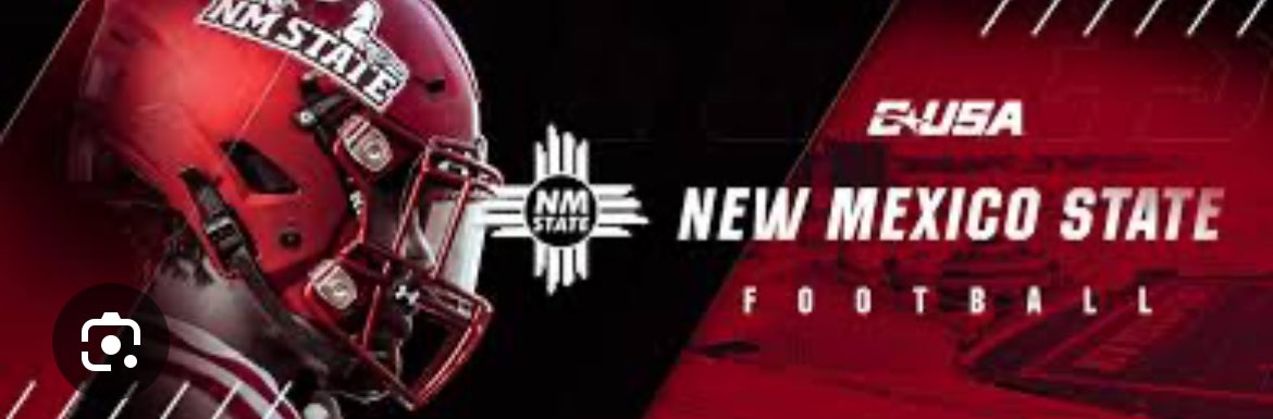 Big thanks to @DCobb27 from @NMStateFootball for stopping by today!