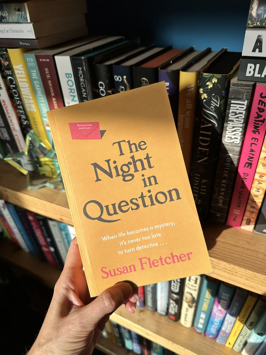 Finished #TheNightInQuestion by @sfletcherauthor on audio today - a funny, emotional & riveting book. I really enjoyed it! (Links to reviews below ⬇️) Thank you to @alisonbarrow for sending me a proof. It’s out now! 🧡 More info here: uk.bookshop.org/a/10770/978178…