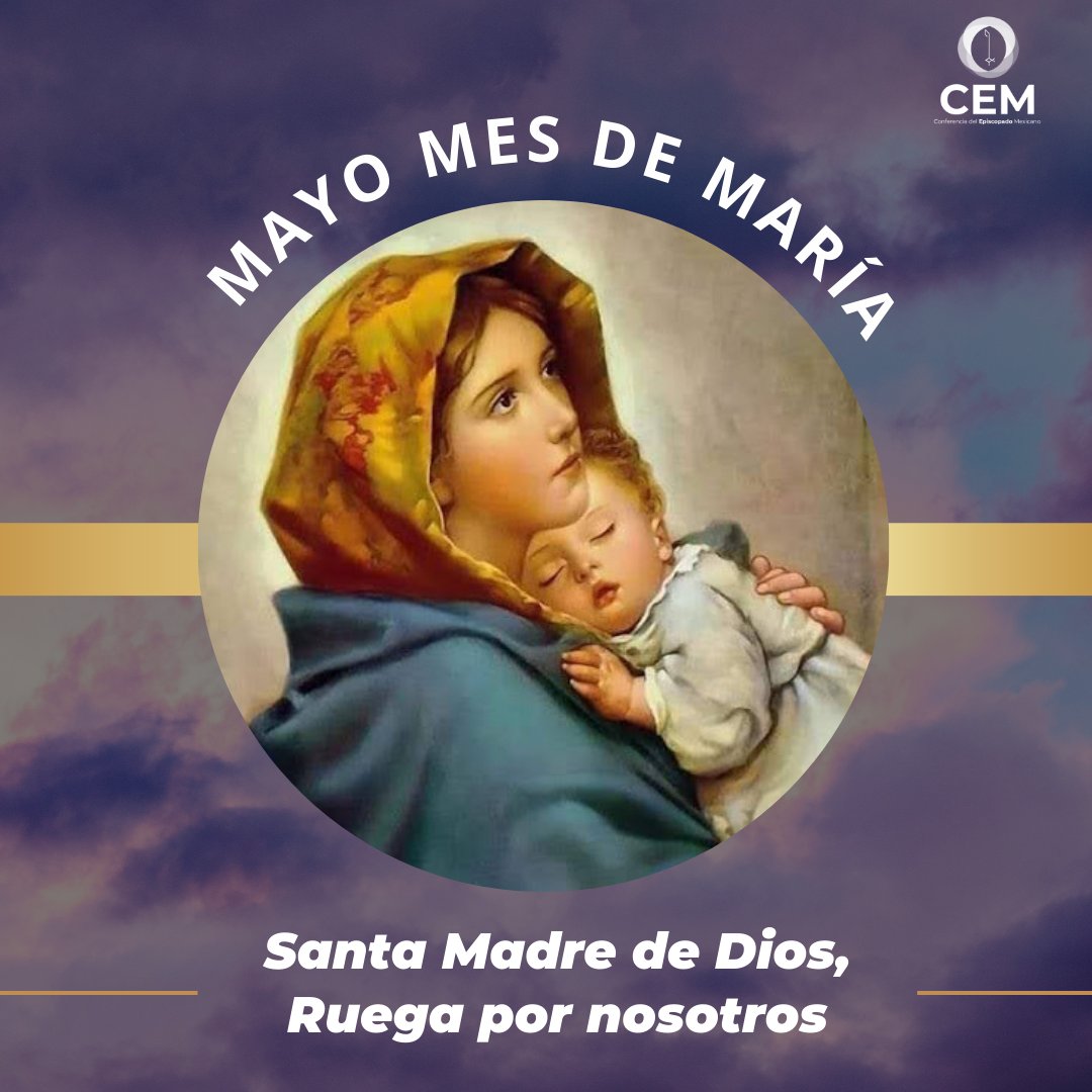 Bienvenido el mes de mayo, para amarte y venerarte mas, Madre Nuestra. Ruega por nosotros los pecadores.
