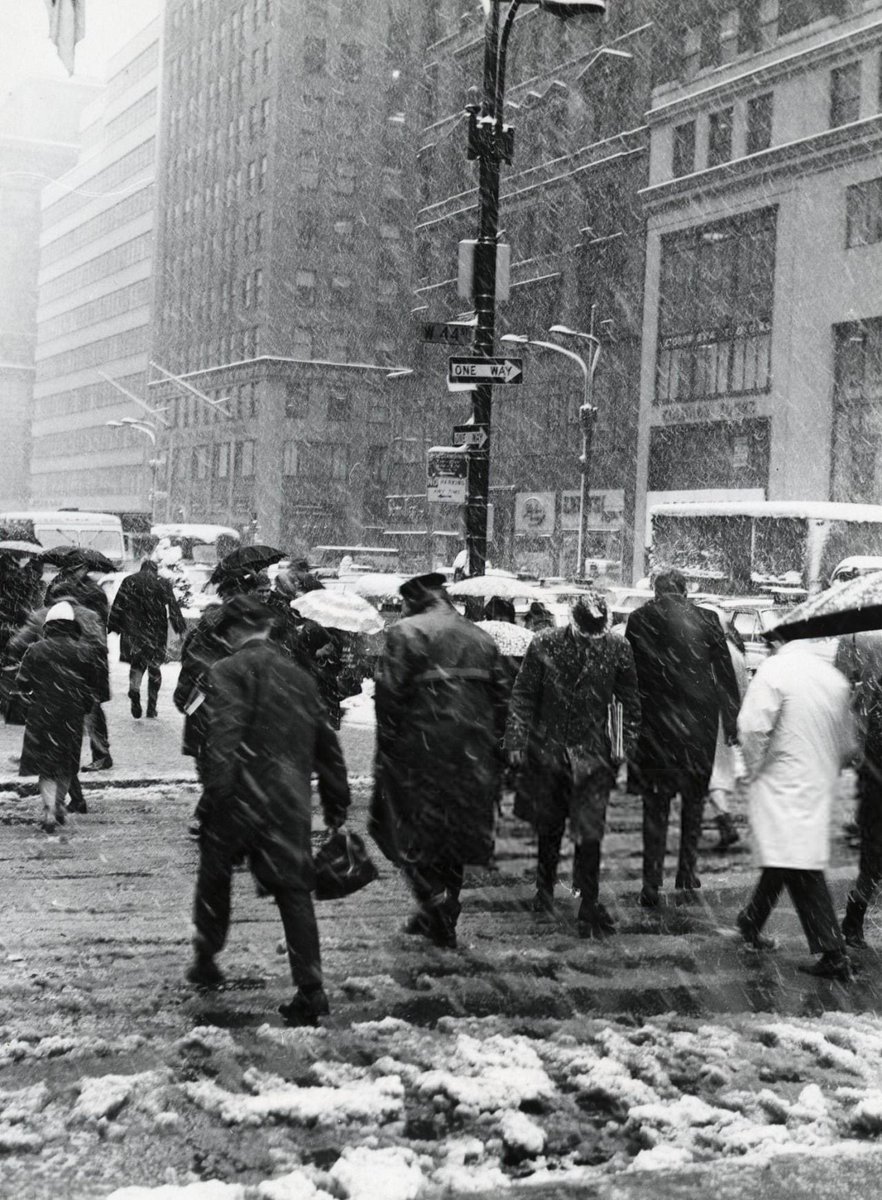 Winter N.Y.C 1960s.