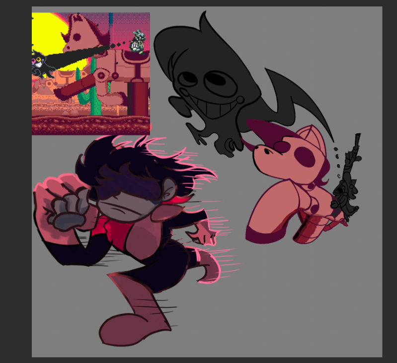 REACH FOR THE SKY!1!1 (WIP)
[ #DELTARUNE #deltarunechapter3 #sherifftimber #friendinsideme ]