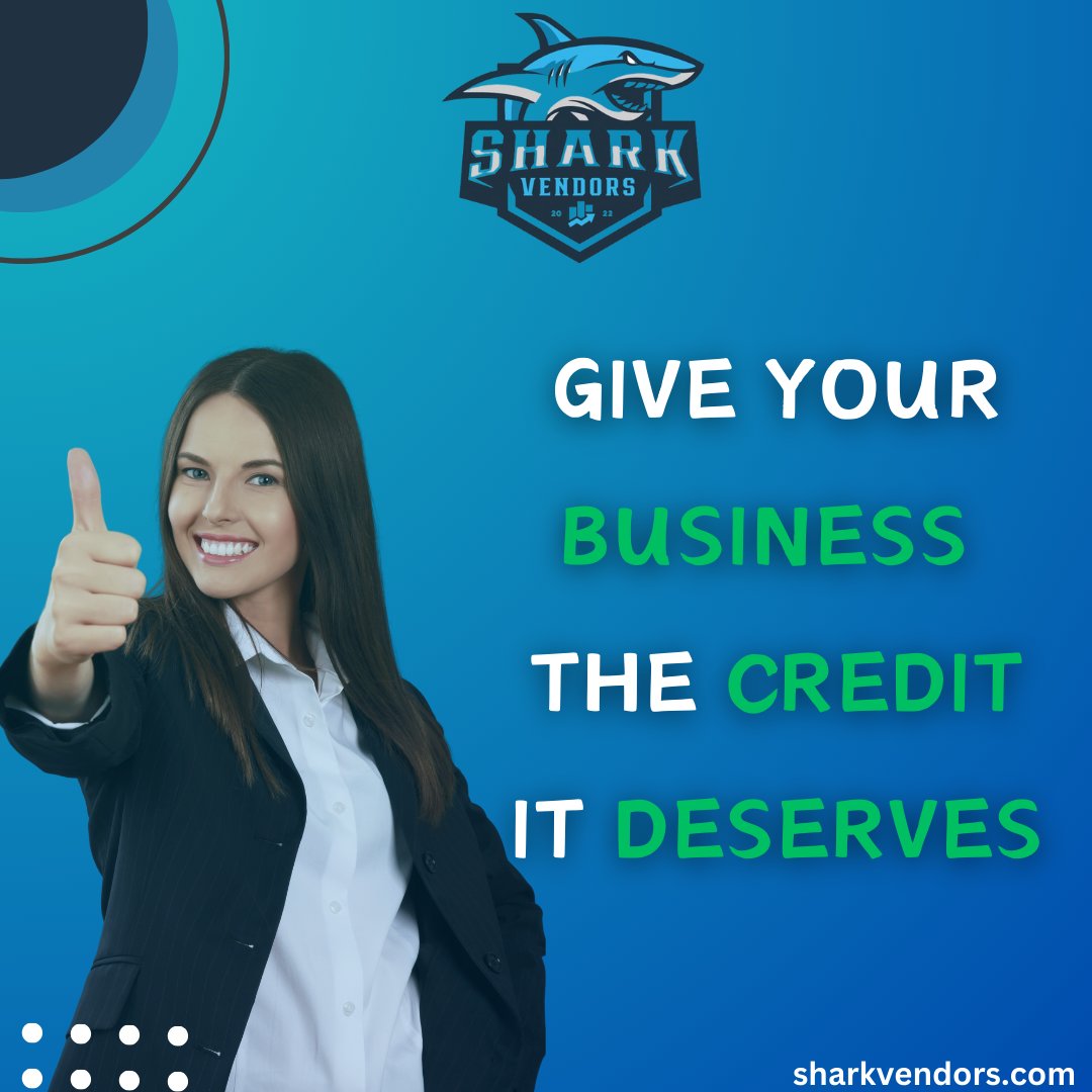 Elevate your business to new heights and give it the credit it deserves. Let your success story unfold.

#BusinessCredit
#ElevateYourBusiness
#CreditWhereItsDue
#EntrepreneurLife