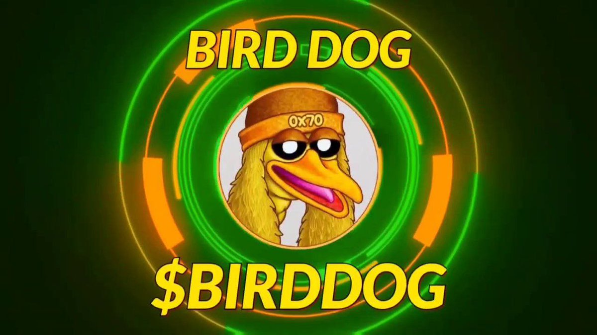 🪂 $BIRDDOG Airdrop Now Open! 
STEP 1: ❤️ LIKE and RETWEET + COMMENT with your WALLET ADDRESS
STEP 3: Connect to birddogoneth.net and whitelist yourself!

STEP 2: Drop your wallet address below 👇
The first 1,500 wallets to act will receive a Guaranteed Airdrop! Keep your