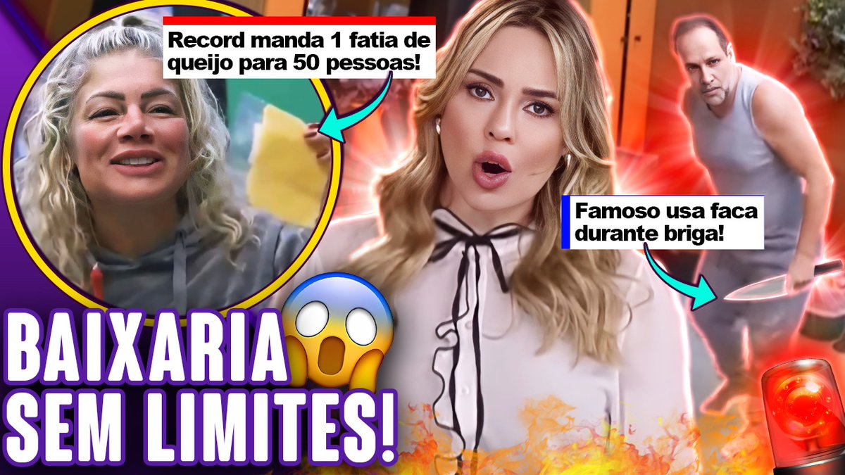 VÍDEO NOVO!🔴 Vem se divertir com a gente e os piores momentos de “A Grande Conquista 2” da Record!🔥 Assista em: youtu.be/r5QSI3Fyk3k 🍍#VirouFesta