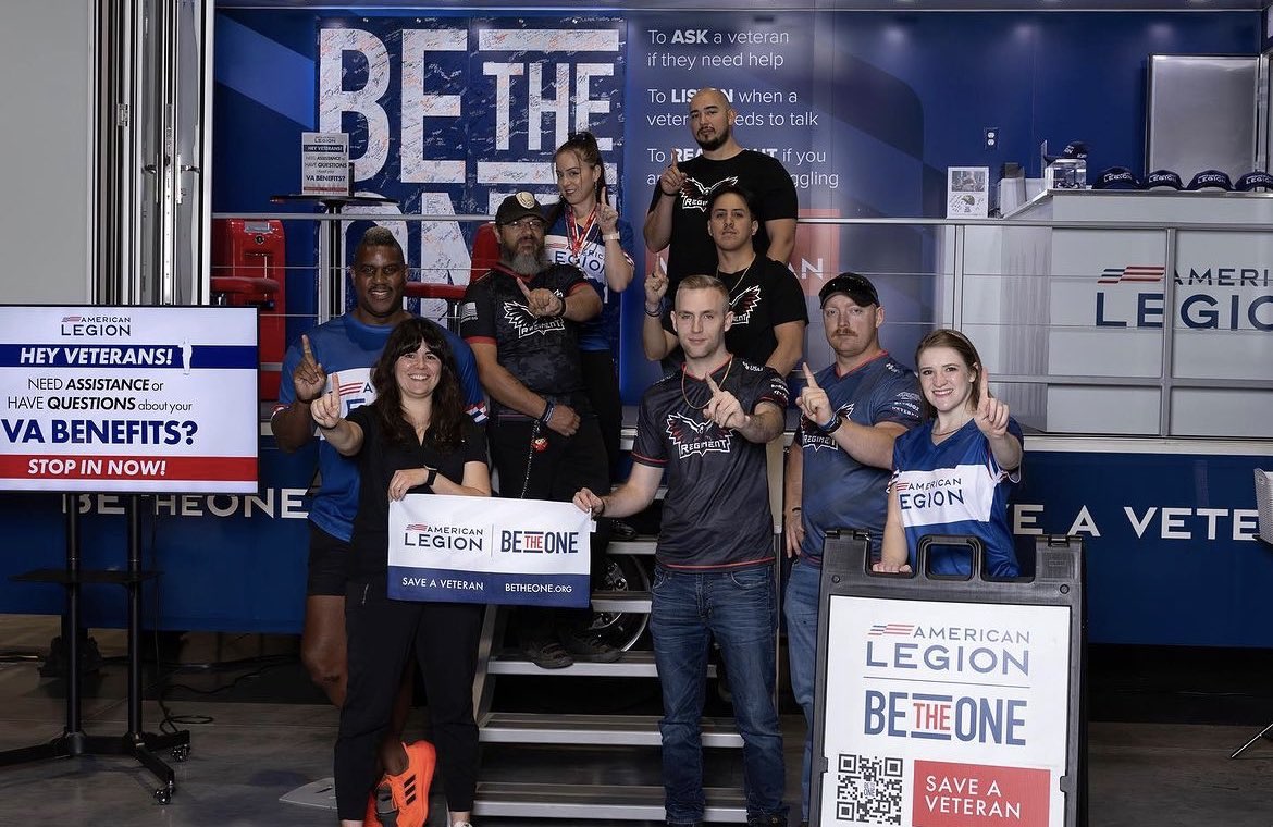 TODAY is 'Be The One Day' for The @AmericanLegion!

Every 1st of the month they highlight their primary mission of reducing the number of #Veteran suicides.

You are not alone, we have your six. 🫡

#TheREGIMENT | #BeTheOne