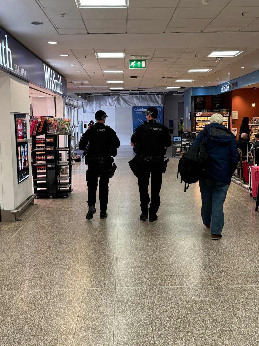Our specially trained #ProjectServator officers have continued to pop up in and around @bhx_official throughout the day. We use a wide range of resources at all times of the day and night to keep the airport safe. Find out more: bit.ly/3NV6kqI