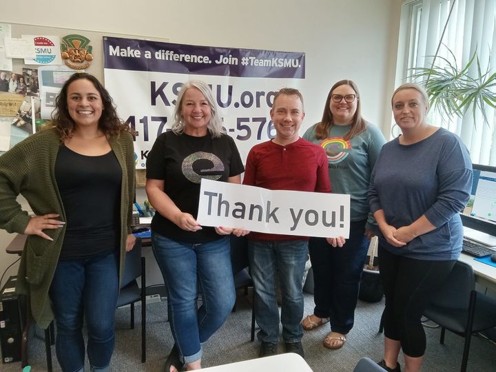 Thank you, Ozarks! I just learned that @ksmu supporters donated $81,520 during Spring Pledge Week. Success! YOU are #TeamKSMU, putting the public in public media for 50 years and counting.