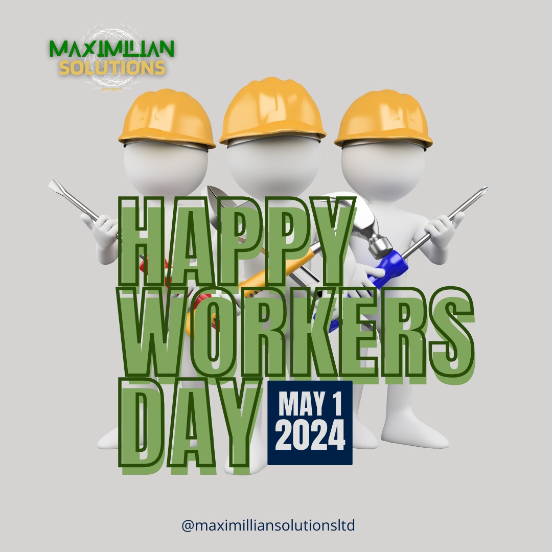 Maximillian_Sol's tweet image. Wishing all Civil servants and Entrepreneurs a happy workers day 🥳🥂🎈🎊💓 

#workersday #May1 #maximilliansolutions