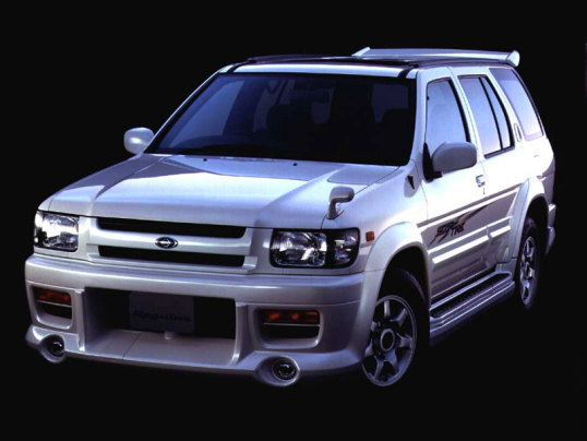 i see so much talk about the same few jdm cars, i'm practically burnt out on it - but i only find out about this myself?? this is cool as fuck (nissan terrano regulus starfire)