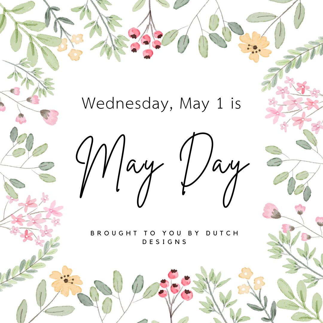 Happy May Day! #dutchdesigns22 #mocfv