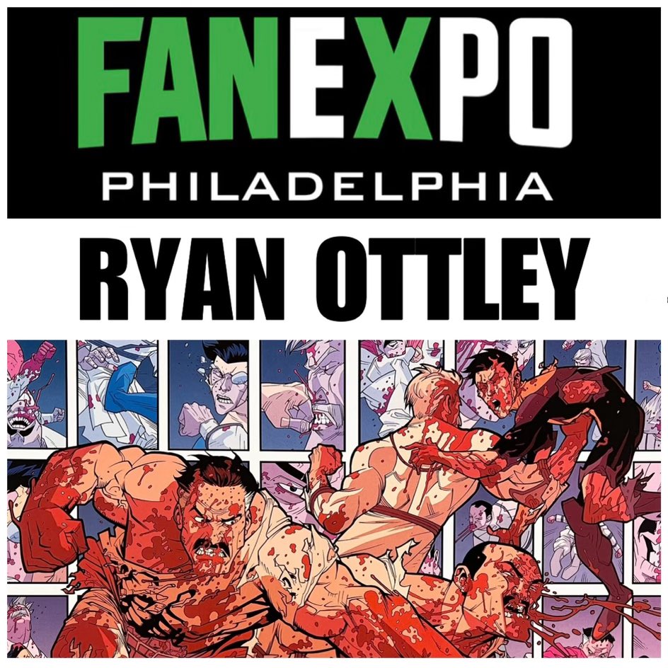 It’s been well over a decade since I’ve been back to a Philly con! Excited to finally come to @FANEXPOPhilly , see you soon!