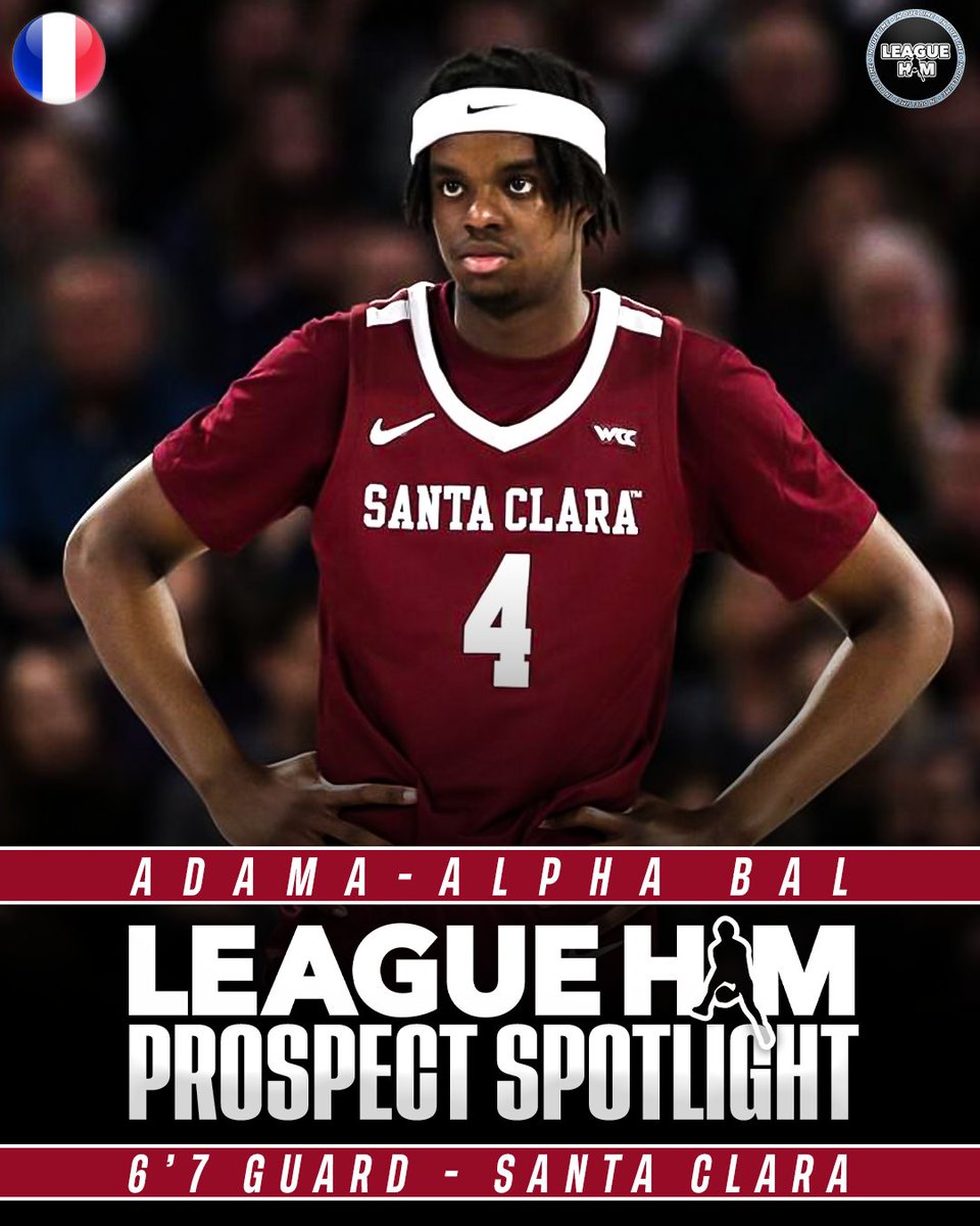 Caught up with Adama Bal to discuss his breakout junior season at Santa Clara. We explored his deep-rooted hoops background, Arizona's role in honing his attention to detail, adapting to scouting reports, France's NBA pipeline, his mindset + more.

Story: leaguehim.com/news/adama-bal…