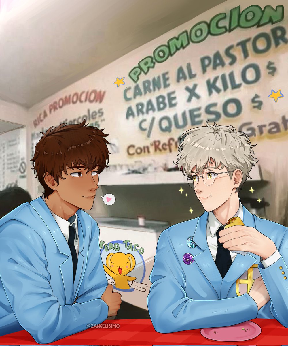 Nuevos novios 🌮 #ccsakura #touyaxyukito #memeart