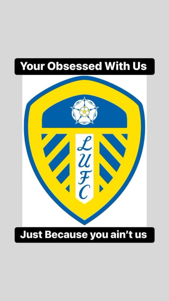 #lufc
Hated, Adored But Never Ignored
#alaw #mot #leeds